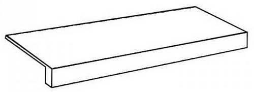 Ступени Италон Миллениум x2 Блэк 120 фронтальная 620070002838 черный 33x120