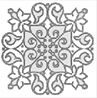 Керамогранит classic marble white t02 7x7