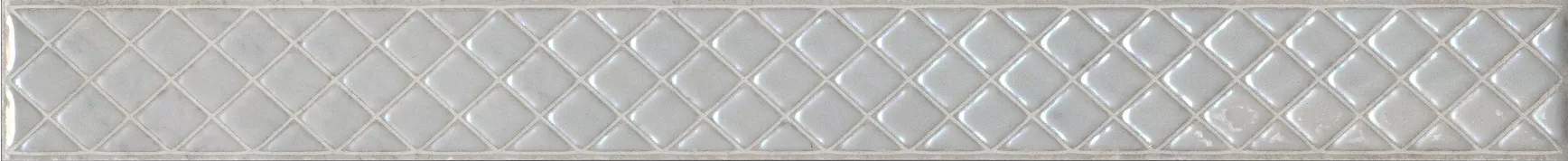 Керамическая плитка Бордюр kerama marazzi az\a054\6424 Мотиво серый светлый глянцевый 4.2x40