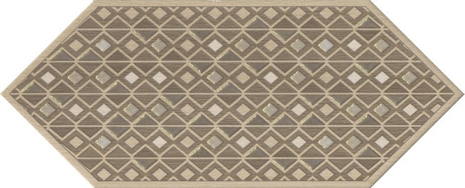 Керамическая плитка Декор Монтиш 3 14x34