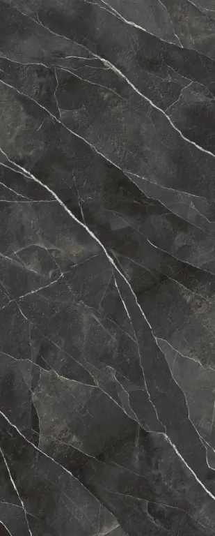Керамогранит laminam Даймонд Калаката Блэк Бочиардато 5.6 lamf012813 черный 120x300