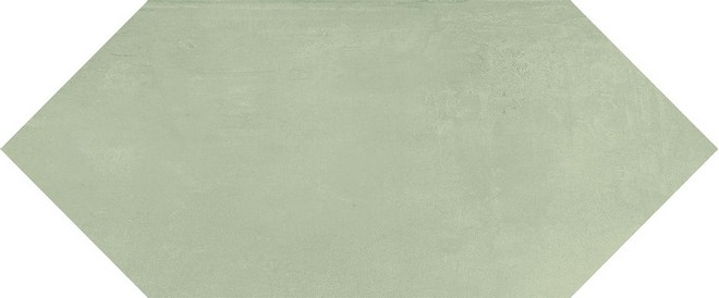 Керамическая плитка Фурнаш грань зеленый светлый 14x34