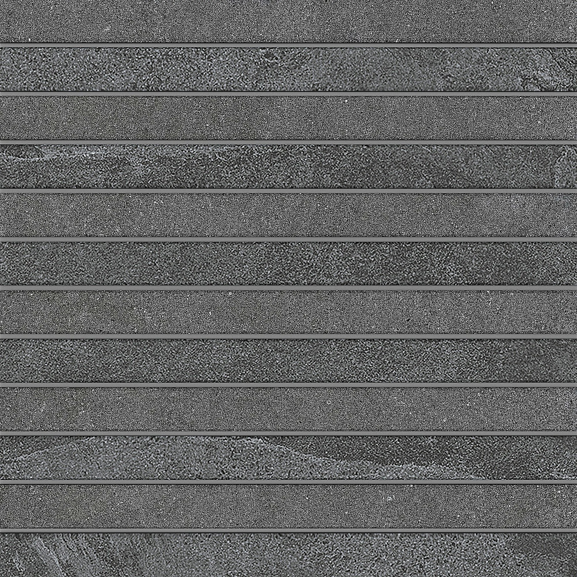 Мозаика estima ln03/te03 luna fascia anthracite серый 30x30