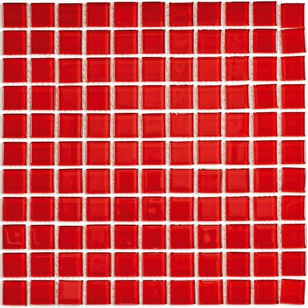 Мозаика red glass 30x30