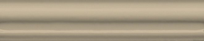 Керамическая плитка Бордюр Багет Клемансо беж темный 3x15