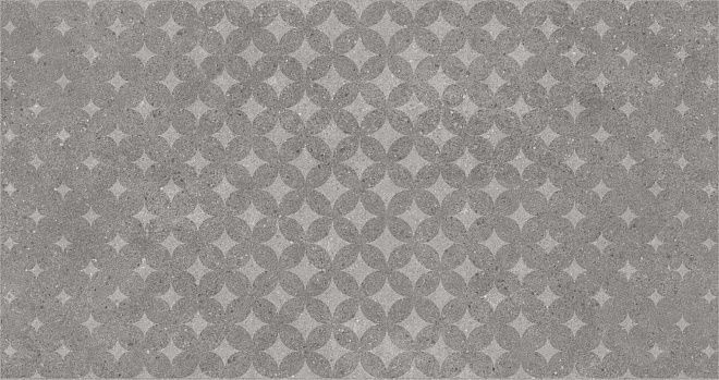 Керамогранит Декор Фондамента серый орнамент 60x119,5