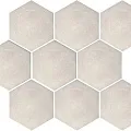 Керамогранит Тюрен серый светлый, полотно 37х31 из 9 частей 12х10,4 10,4x12