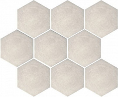 Керама Марацци Тюрен серый светлый, полотно 37х31 из 9 частей 12х10,4 серый для кухни, для ванной