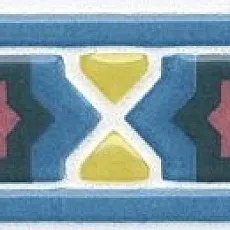 Керамическая плитка Бордюр Алькасар 3x15
