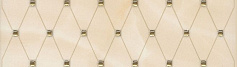Керама Марацци Бордюр Летний сад беж AD\B287\8260 бежевый для кухни, для ванной