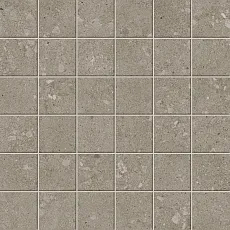 Мозаика Атлас Конкорд Ринашенте Фьюжн Аггломерейт Дарк 610110001498 серый 30x30