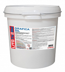 Полимерная силиконовая штукатурка LITOTHERM Grafica Sil (1,5 мм)