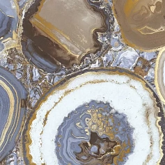 Керамическая плитка Вставка Аксима Сингапур d 25x50