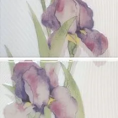 Керамическая плитка Панно Маронти Ирисы 20x60