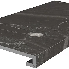 Ступени kerama marazzi sg850790r\gcf клееная Риальто черный матовый 33x88