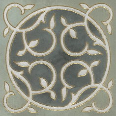 Керама Марацци Вставка Джардини лаппатированный зеленый 