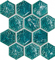 Tubadzin Barcelona 4B мозаика зеленый для ванной