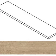 Ступени Атлас Конкорд Фьюжн Оак Нэчурал угловая правая 620070003282 коричневый 33x120