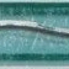 Керамическая плитка муаре бирюзовый бордюр 2,8x20