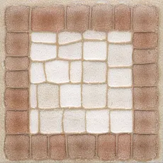 Керамическая плитка Вставка Виченца 4,9x4,9