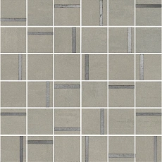 Керамическая плитка Декор kerama marazzi sg640120\mm Гварди 2 мозаичный серый светлый матовый обрезной 30x30