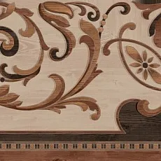 Керамогранит Гранд Вуд декорированный левый обрезной 80x160