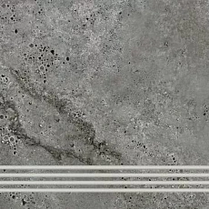 Керамогранит Ступень lasselsberger Киплинг/ kipling 6860-0075 Серый 30x60 30x60