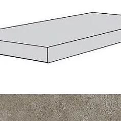 Ступени Дрифт Лайт Грей ступень угловая правая 620070001404 33x160