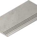 Ступени silver gradino round grip 30x60 30x60
