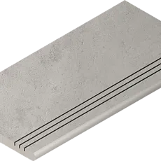 Ступени silver gradino round grip 30x60 30x60