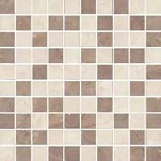 Керамическая плитка Декор Мармион беж мозаичный mm6267b 25x40