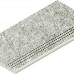 Ступени Нордика Айс закругленная грип 620040000161 серый 30x60