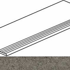 Керамогранит Ступень Италон Дискавер/ discover fume gradino 30x60 Натуральный 30x60