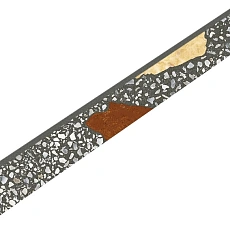 Плинтус coliseumgres Палладио/ palladio Блэк 610130005320 Черный 7.2x60