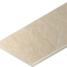 Бортик Италон Материя x2 Магнезио закругленный правый 620090001205 бежевый 30x120