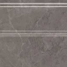 Керамогранит Плинтус Гран Пале серый 15x25