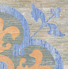 Керама Марацци Вставка Колор Вуд микс AD\A394\TU6001 серый для офиса, для гостиной, для прихожей