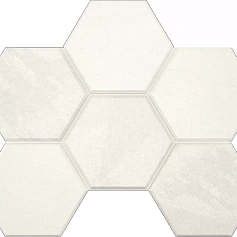 Мозаика estima ln00/te00 Луна Хексагон Вайт белый 25x28.5