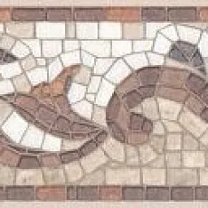 Керамическая плитка Бордюр Пантеон лаппатированный hgd\a233\6000l 7,7x40