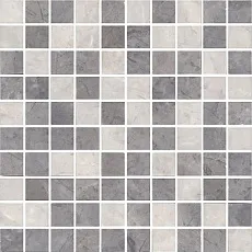 Керамическая плитка Декор Мармион серый мозаичный mm6268c 25x40