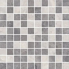 Керамическая плитка Декор Мармион серый мозаичный mm6268c 25x40