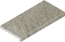 Ступени Нордика Сильвер Х2 угловая правая 620070002528 серый 33x60