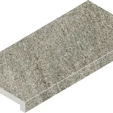 Ступени Нордика Сильвер Х2 угловая правая 620070002528 серый 33x60