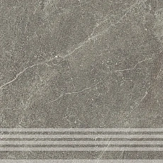 Ступени Керама Марацци km6060g0511rgrf фронтальная Эстерель серый матовый обрезной 30x60