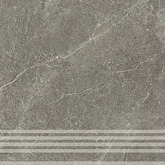 Ступени Керама Марацци km6060g0511rgrf фронтальная Эстерель серый матовый обрезной 30x60