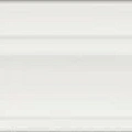 Керамическая плитка Бордюр kerama marazzi blc040r Багет Флориан белый матовый обрезной 5x30