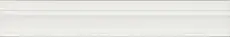 Керамическая плитка Бордюр kerama marazzi blc040r Багет Флориан белый матовый обрезной 5x30