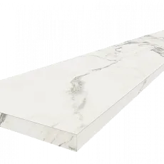 Ступени coliseumgres Микеланджело/ michelangelo Колд Угловая Левая 620070002495 Серый 33x120