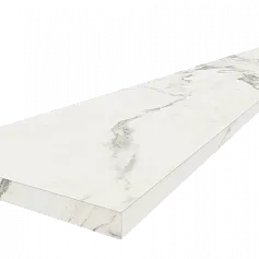 Ступени coliseumgres Микеланджело/ michelangelo Колд Угловая Левая 620070002495 Серый 33x120