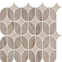 Керамическая плитка Декор kerama marazzi kmd2hid014br Ифран наборный бежевый светлый глянцевый обрезной 30x32.5